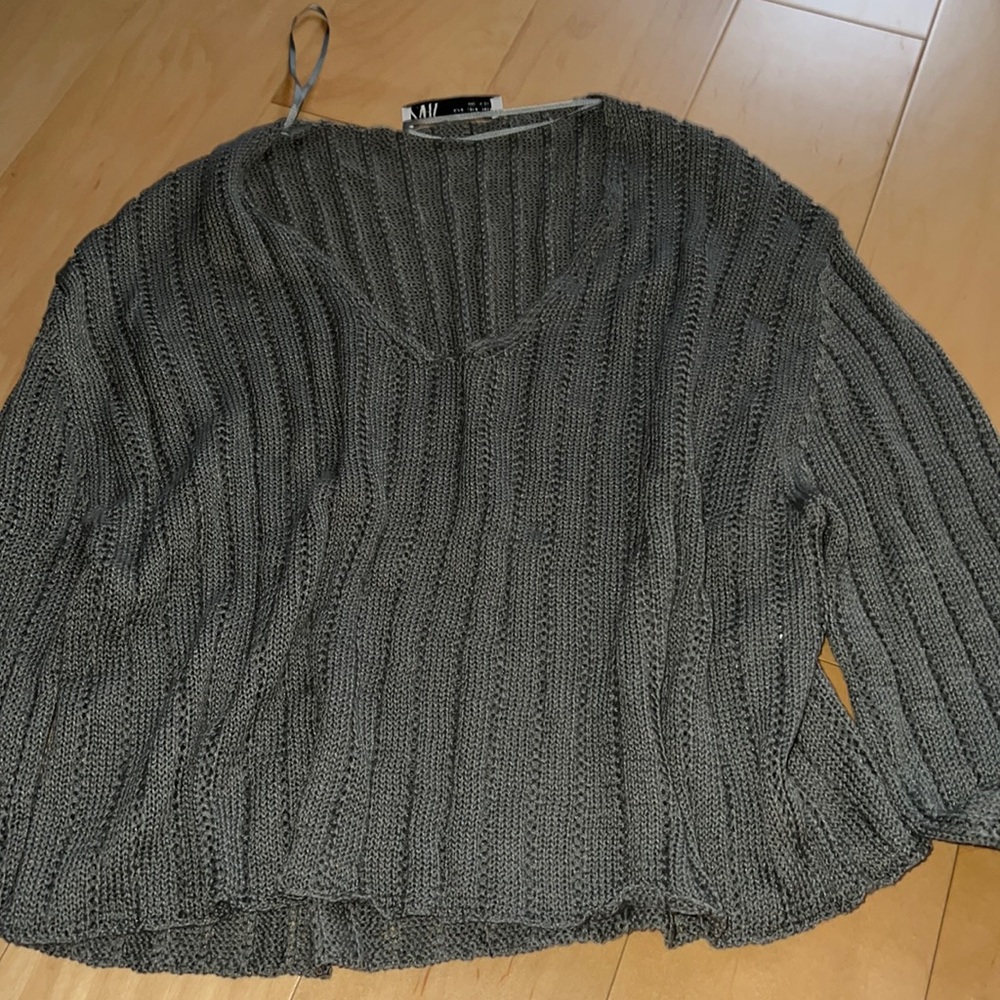 ZARA GREEN SWEATER
